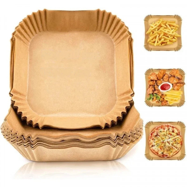 Hartie de copt pentru friteuza si tava, unica folosinta - P16 - pachet 50 buc.