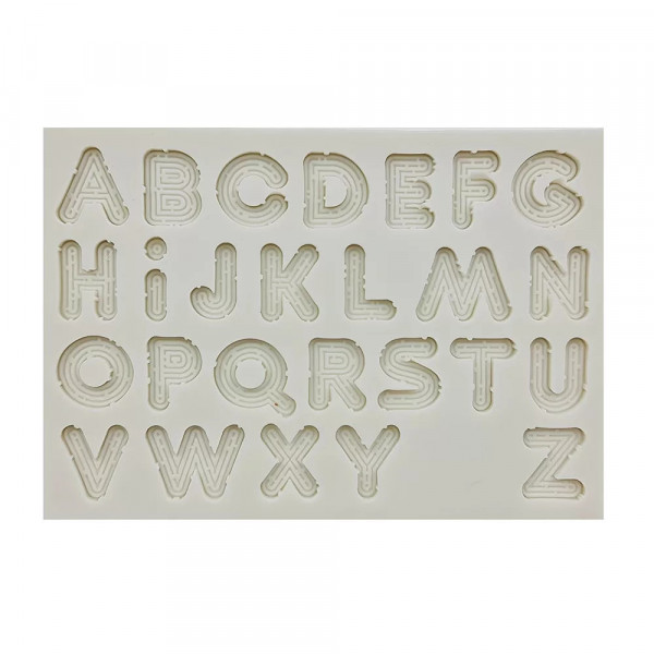 Mulaj din silicon - Alfabet T05415