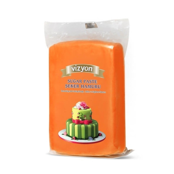 Pasta de zahar - PORTOCALIU - 1 kg - Vizyon