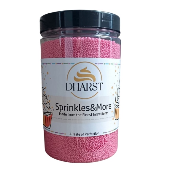 Perle 2 mm (Nonpareils) - ROZ - 1 kg - Dharst