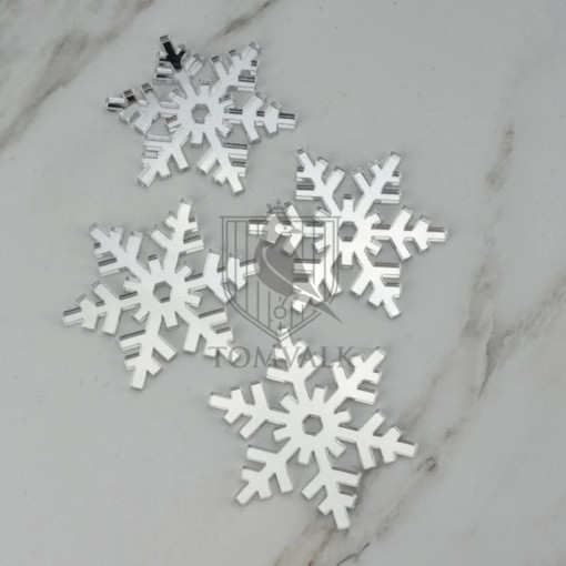 Set 10 figurine fulg de zapada decor A
