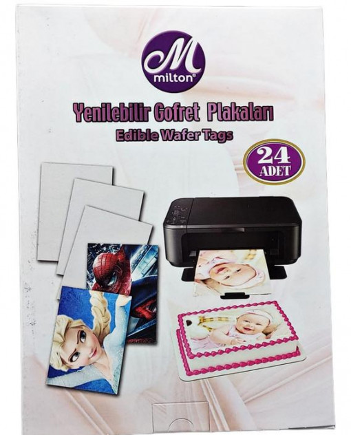 Set 24 foi vafa A4 pentru imprimat - Milton