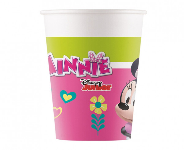 Set 8 pahare hartie Minnie Happy Helpers