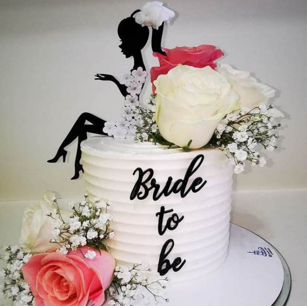 Set topper "Bride to be"