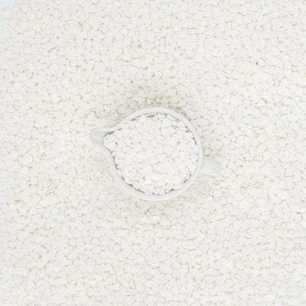Sprinkles Inimi albe - 400 gr - Dharst