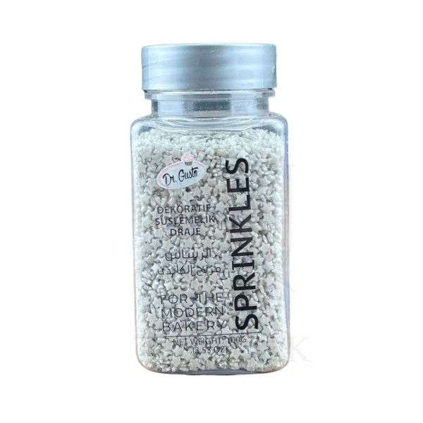 Sprinkles stelute mici argintii - Dr Gusto - 80 gr