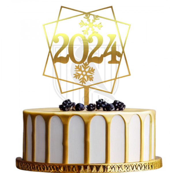 Topper pentru tort "2024" P