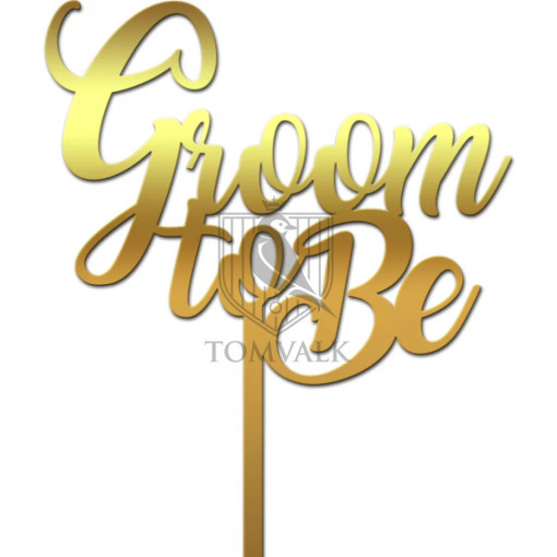 Topper tort "Groom to be"