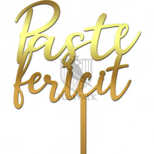 Topper tort Paste fericit v5