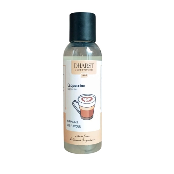 Aroma gel termostabila - CAPPUCCINO - Dharst - 100ml.