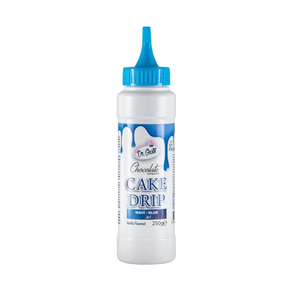 Cake Drip - Glazura de ciocolata - Albastru - Dr. Gusto 250g