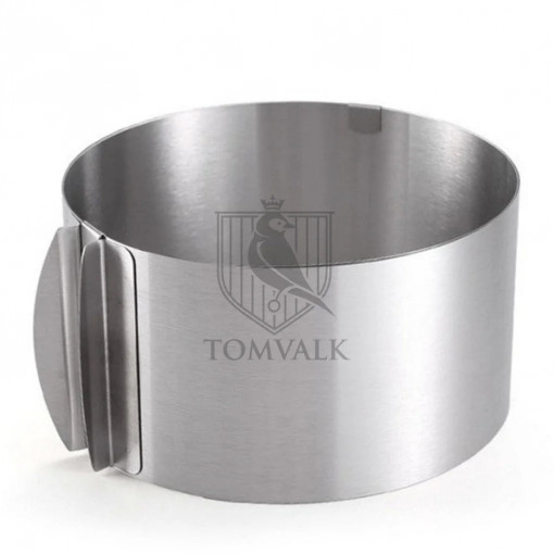 Forma prajituri rotunda ajustabila 16-30 cm - Inaltime 8,5 cm