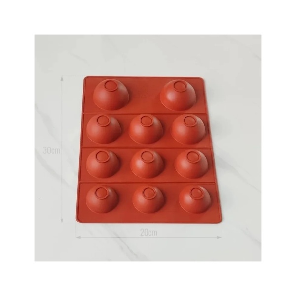 Mulaj din silicon Semisfere (SPH91) - ø 4,5 - 6 cm