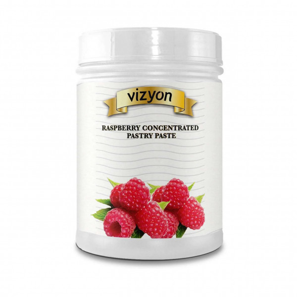 Pasta aromatizata concentrata cu aroma de zmeura - 1 kg - Vizyon