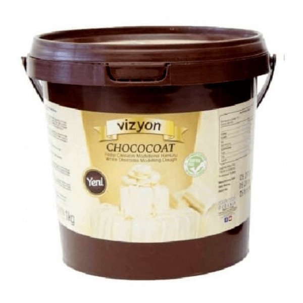 Pasta de modelat cu ciocolata alba - 1 kg - Vizyon