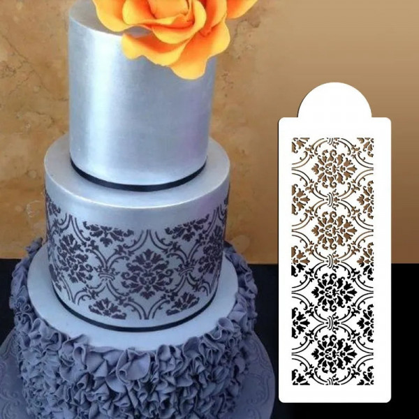 Sablon decorare tort Model T08143