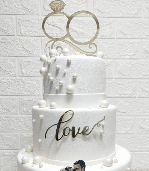 Set topper inele si love II