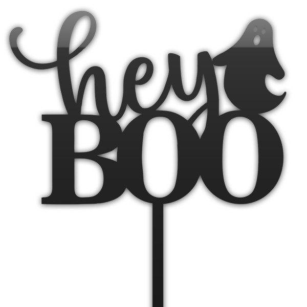 Topper pentru tort "Hey BOO"