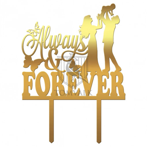Topper tort "Always&Forever" III