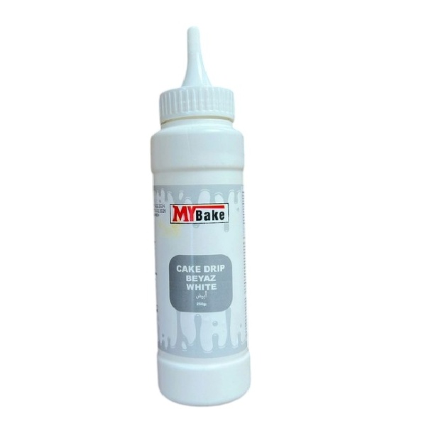 Cake Drip - Glazura de ciocolata - Alb - MyBake - 250g