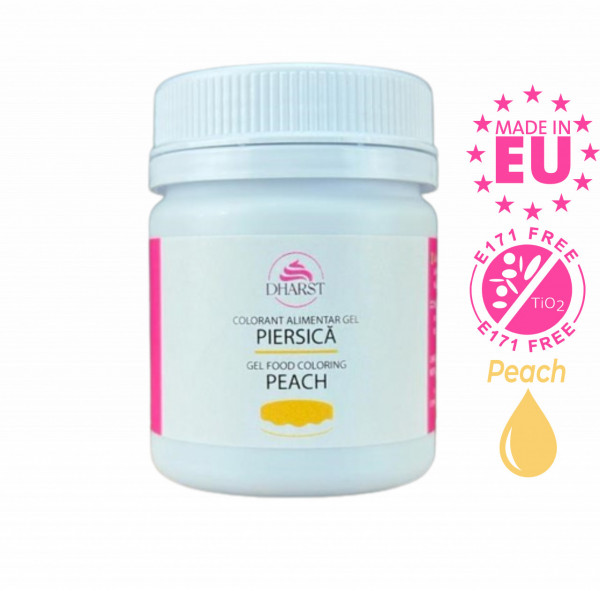 Colorant gel - PIERSICA - 80g - Dharst