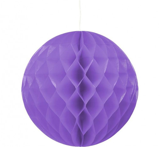 Decoratiune glob, lavanda, 30 cm