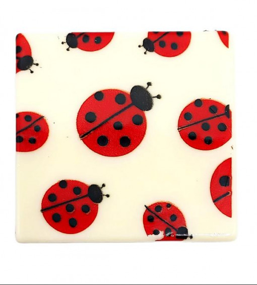 Decoratiuni din ciocolata - Buburuze - cutie 288 buc