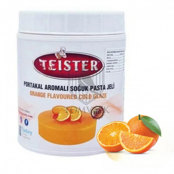 Glazura oglinda la rece - PORTOCALE - 1 kg - Meister