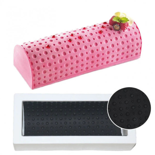 Kit forma silicon si Covoras Decor Pois - Tort 3D Trunchi