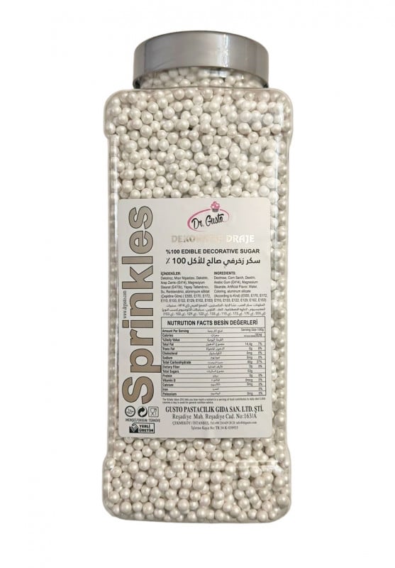 Perle 4 mm ALB - Dr Gusto - 1 kg