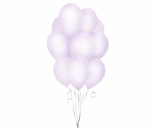 Set 10 baloane latex 30 cm - Lavanda Macaron
