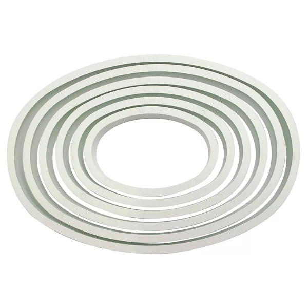 Set 6 decupatoare ovale