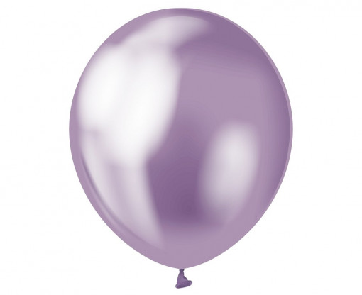Set 7 baloane latex 30 cm - Violet Platinat