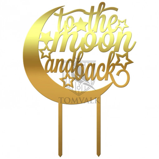 Topper tort "To the moon and back" I