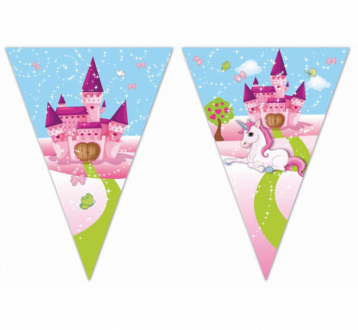 Banner 9 stegulete plastic Unicorn 2.3 m