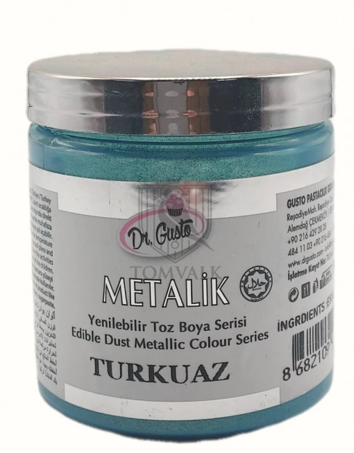 Colorant Pudra Metalizat - Dr. Gusto - 50 g - TURCOAZ