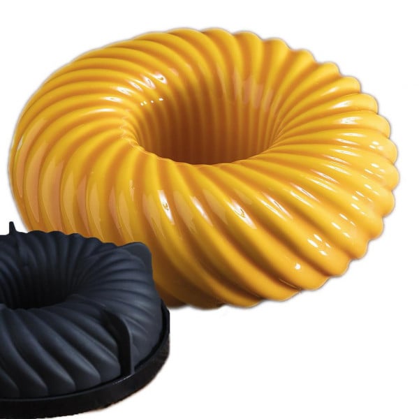 Forma tort 3d din silicon - Cyclone - kit top + baza
