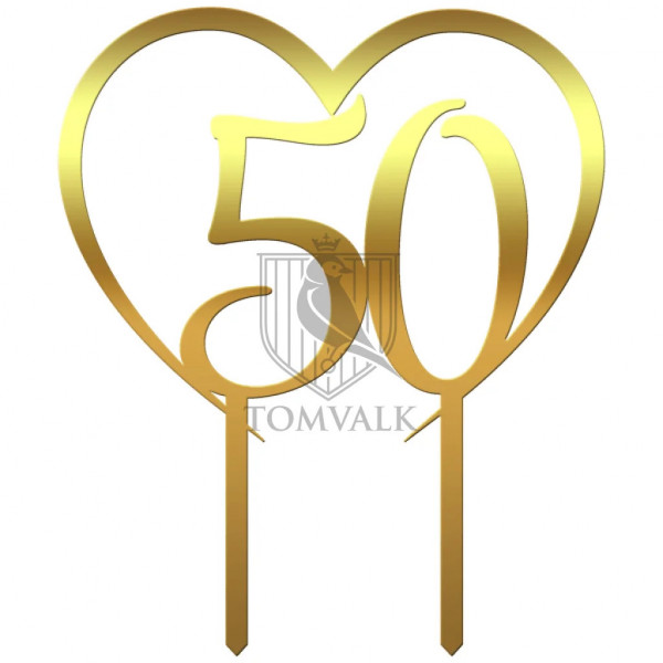 Topper pentru tort cifra Ir