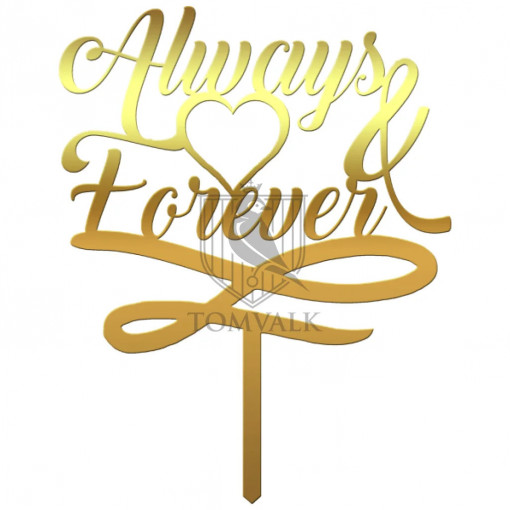 Topper tort "Always&Forever" IV