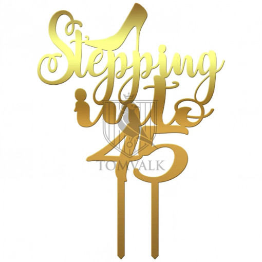 Topper tort "Stepping into.."