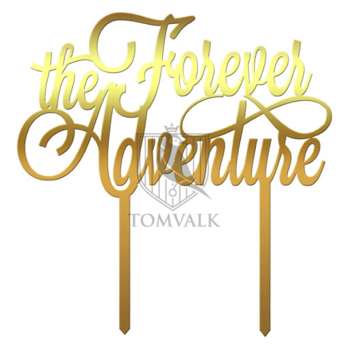 Topper tort "The forever adventure"