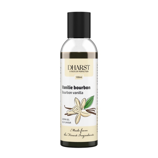Aroma gel termostabila - VANILIE BOURBON - Dharst - 100ml.