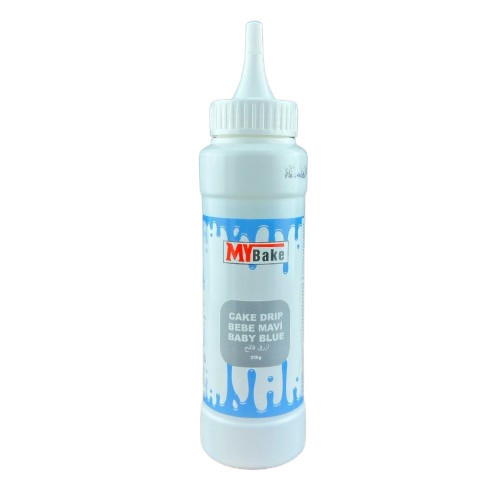 Cake Drip - Glazura de ciocolata - Albastru deschis (Baby blue) - MyBake - 250g
