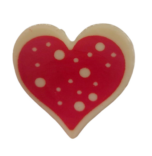 Decoratiuni din ciocolata - Inimi model b - cutie 288 buc