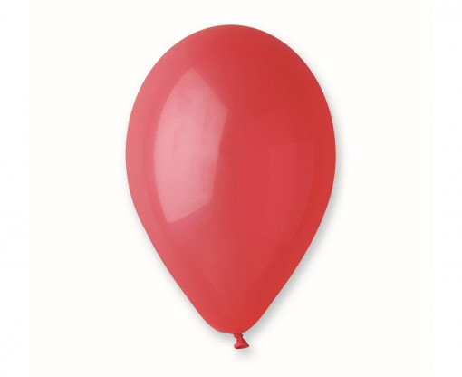 Set 50 baloane latex 33 cm - Red 45 Pastel