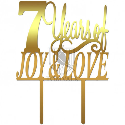 Topper tort "Joy&Love"