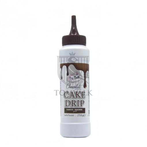 Cake Drip - Glazura de ciocolata - Maro - Dr. Gusto 250g