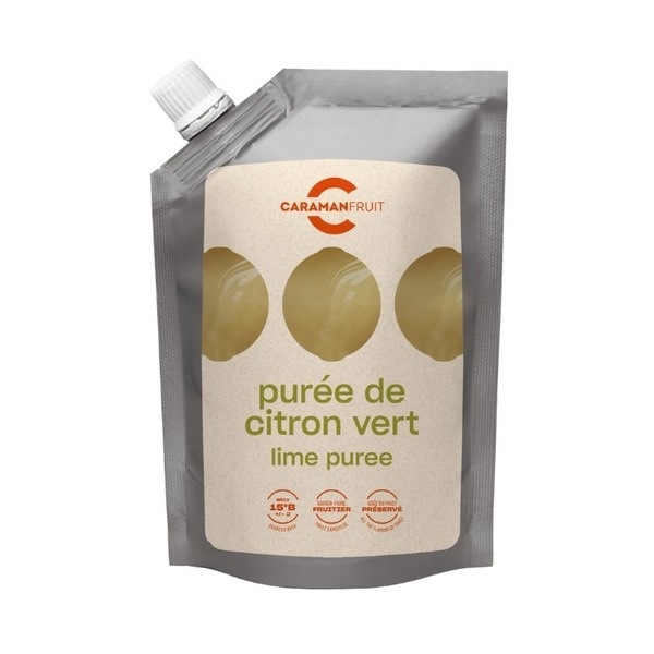 Piure pasteurizat de Lime 93,4% – Caramanfruit – 1 kg