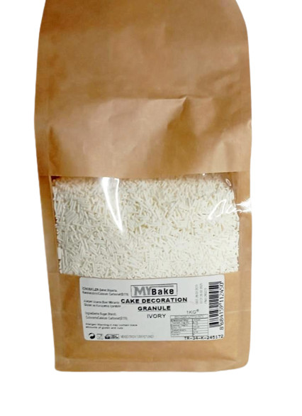 Sprinkles betisoare - ALB SIDEFAT - MyBake - 1 kg