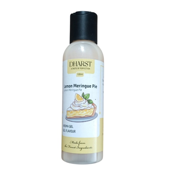 Aroma gel termostabila - LEMON MERINGUE PIE - Dharst - 100ml.